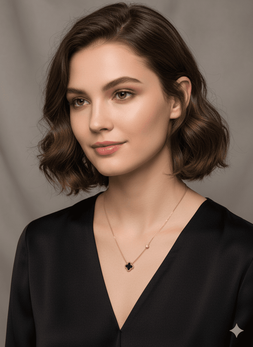 Black clover Necklace