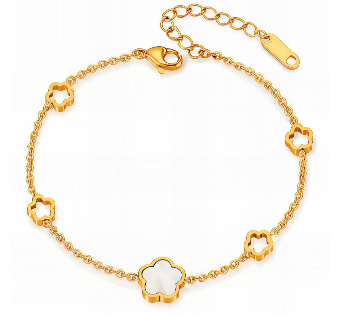 White clover bracelet